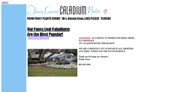 Desktop Screenshot of caladiums.com